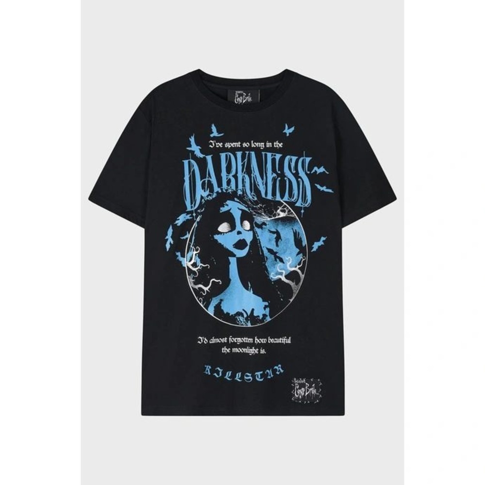 Killstar X Corpse Bride in the darkness short sleeve t shirt XL